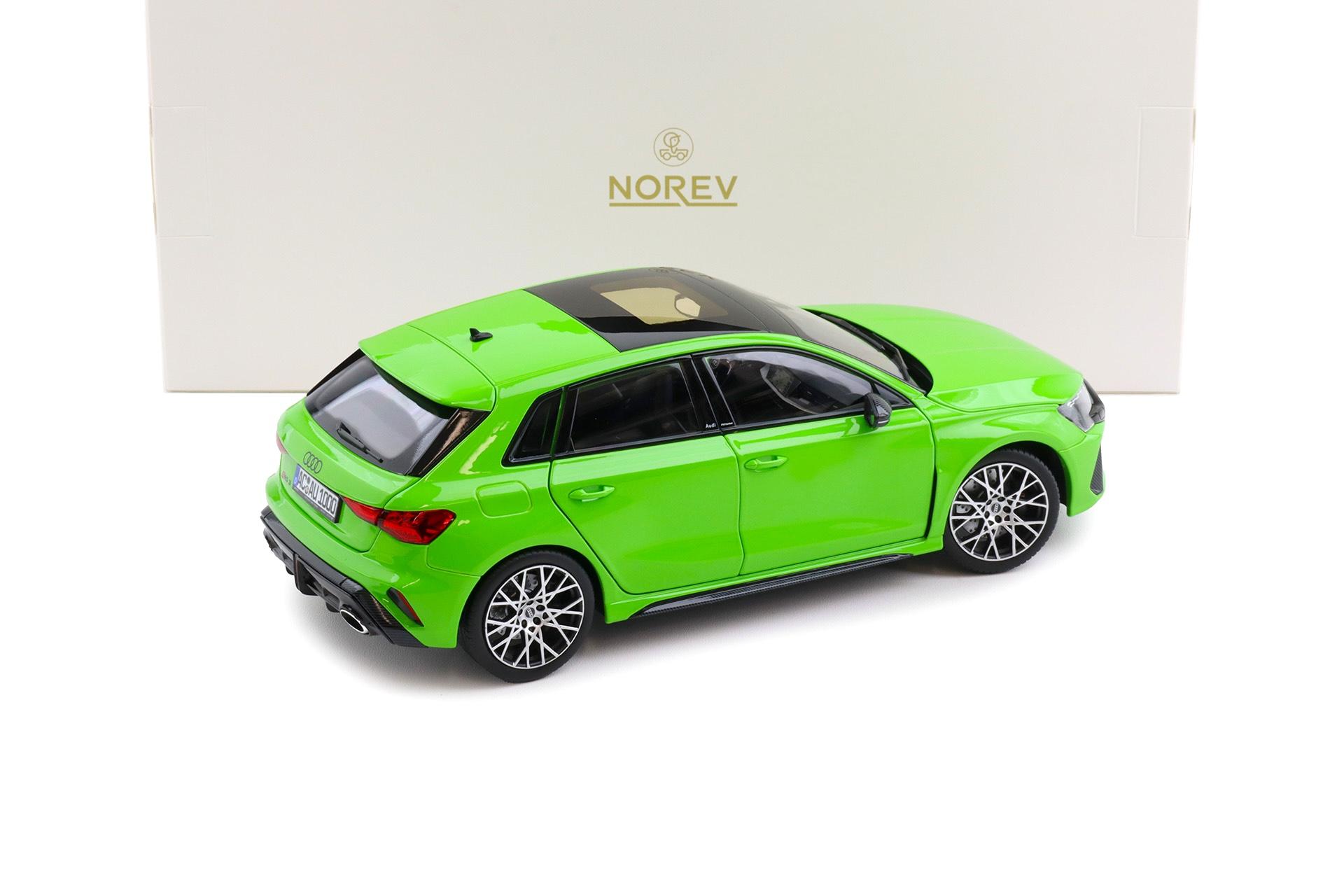 1:18 Norev Audi RS3 Sportback 2025 Kyalami green