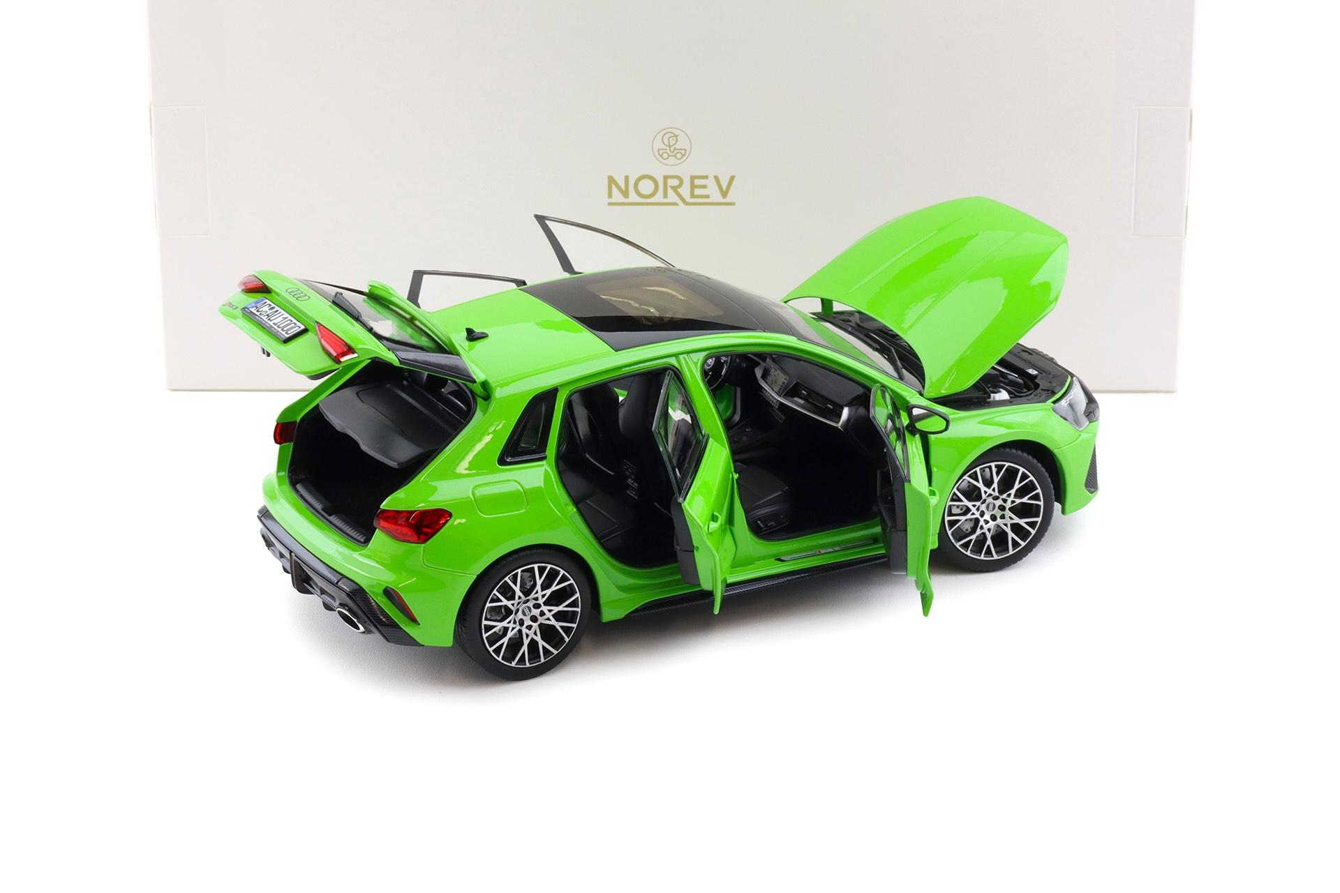 1:18 Norev Audi RS3 Sportback 2025 Kyalami green