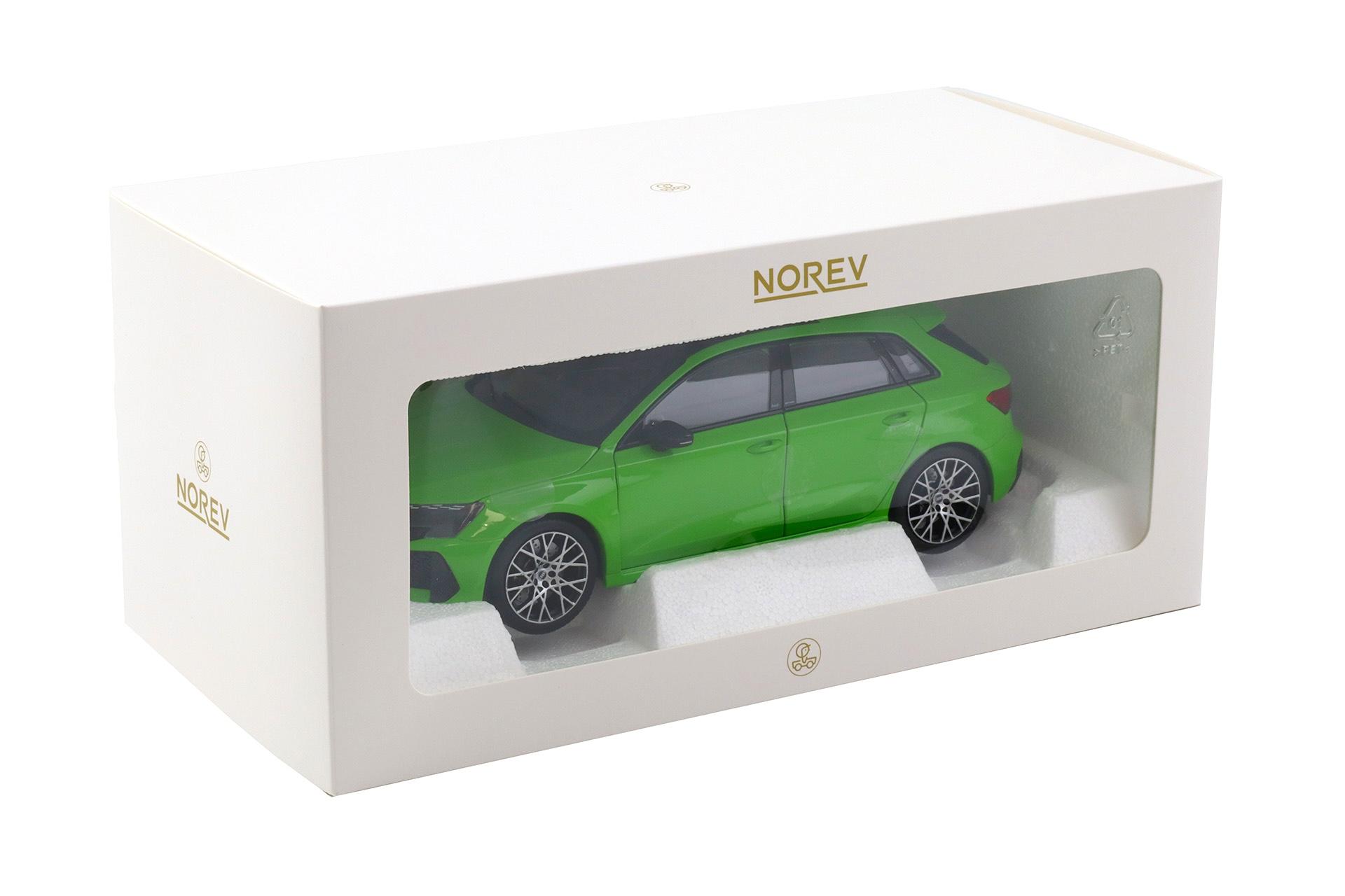 1:18 Norev Audi RS3 Sportback 2025 Kyalami green