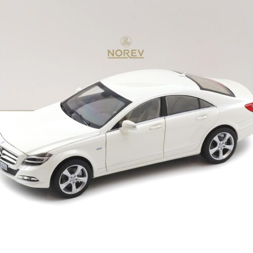 1:18 Norev Mercedes CLS Coupe 2011 Type C218 Diamond white metallic