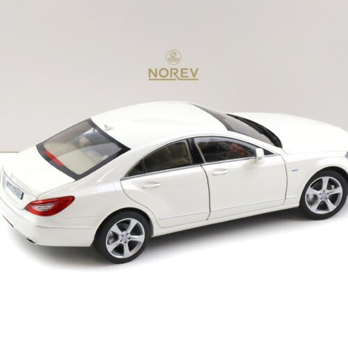 1:18 Norev Mercedes CLS Coupe 2011 Type C218 Diamond white metallic