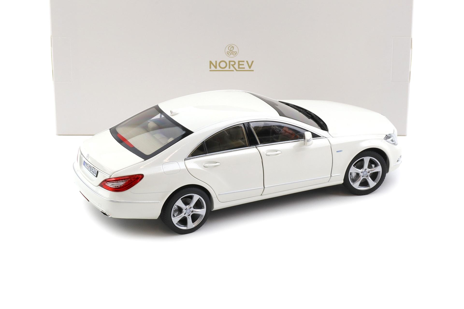 1:18 Norev Mercedes CLS Coupe 2011 Type C218 Diamond white metallic