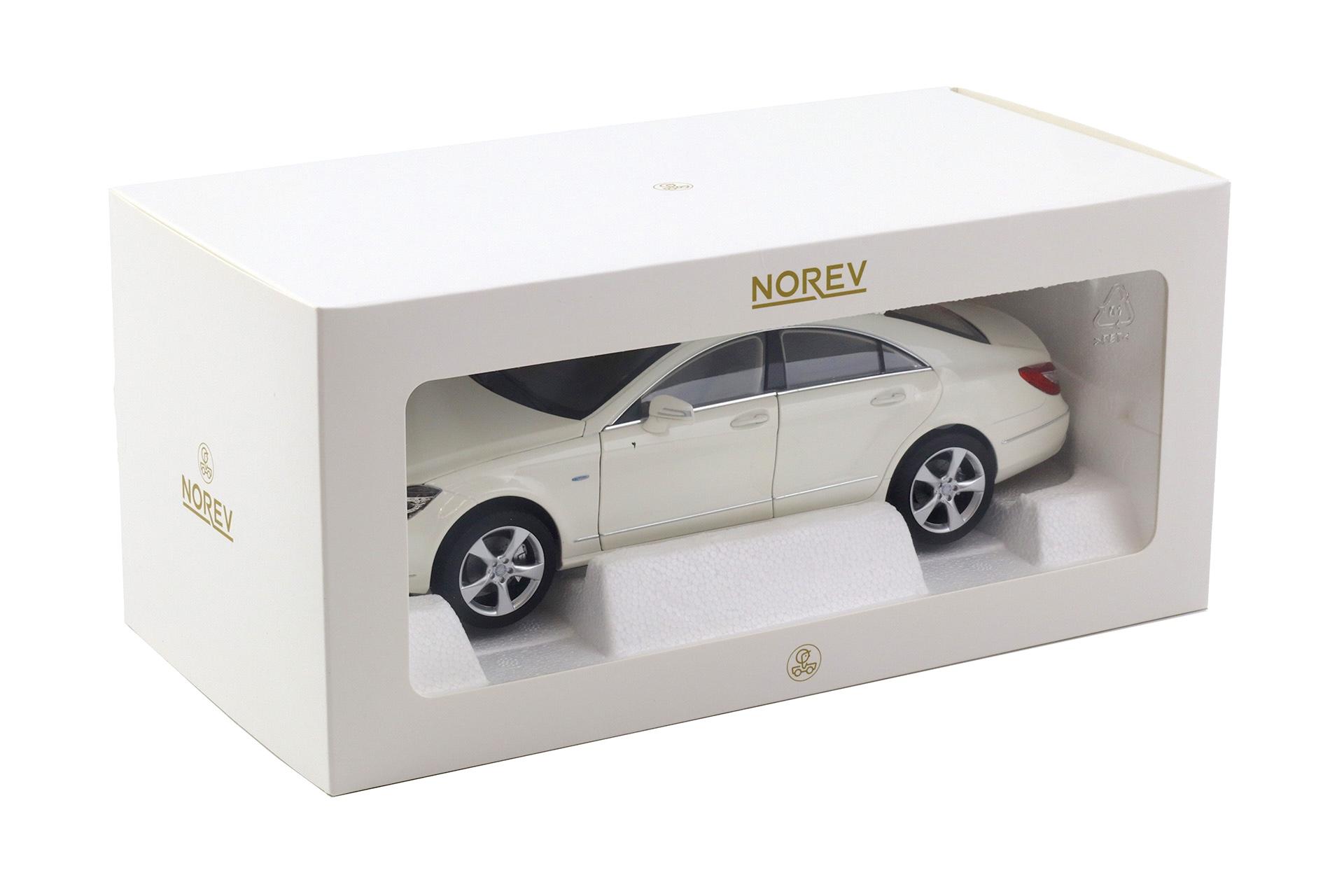 1:18 Norev Mercedes CLS Coupe 2011 Type C218 Diamond white metallic