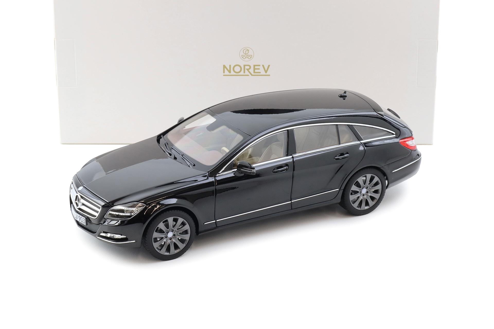 1:18 Norev Mercedes CLS Shooting Brake 2011 Type X218 Obsidian black metallic