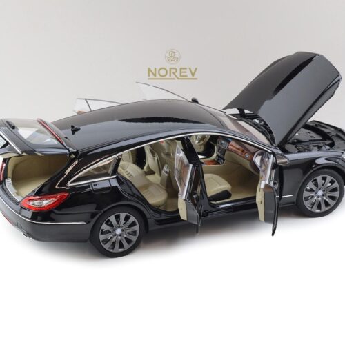 1:18 Norev Mercedes CLS Shooting Brake 2011 Type X218 Obsidian black metallic