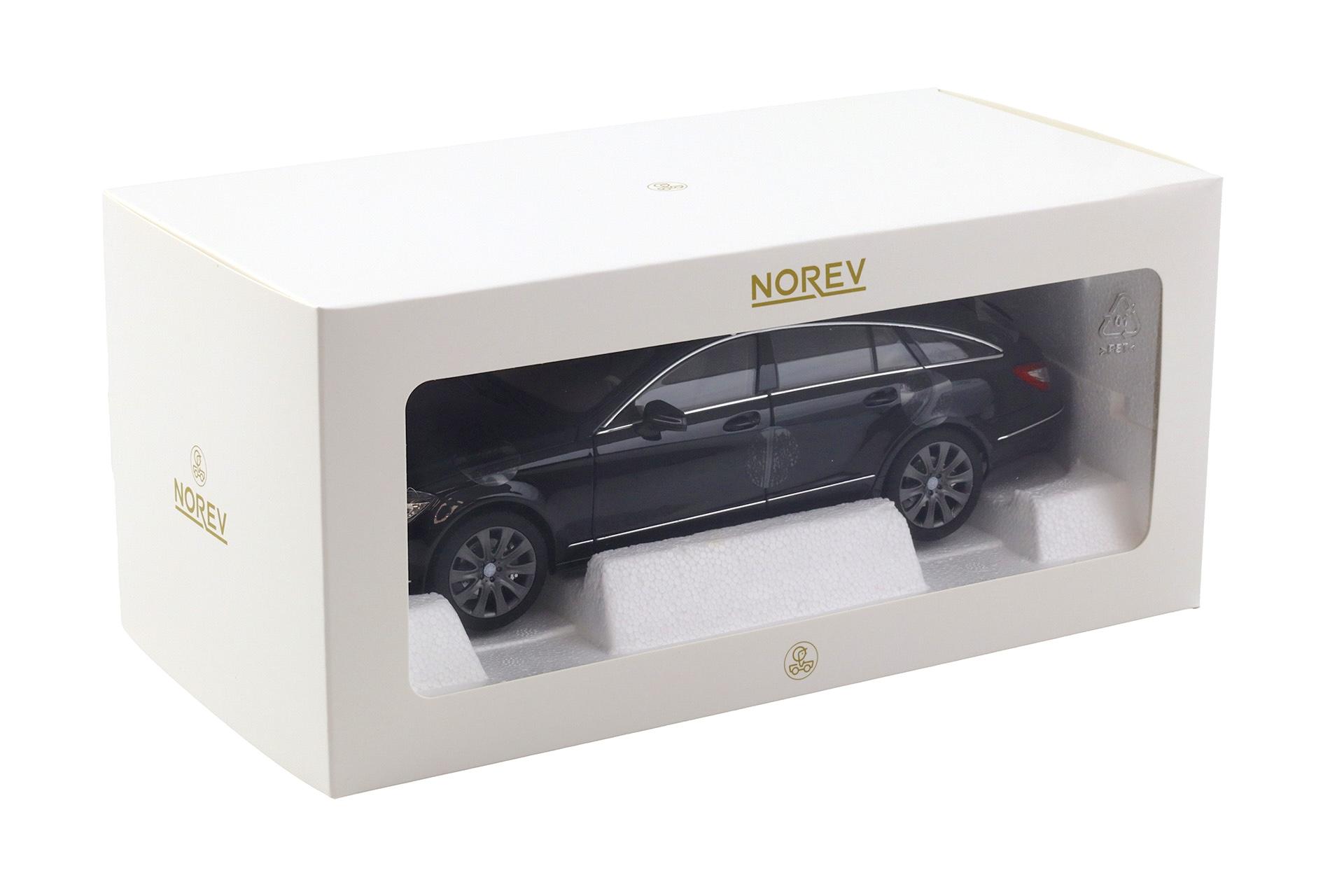 1:18 Norev Mercedes CLS Shooting Brake 2011 Type X218 Obsidian black metallic