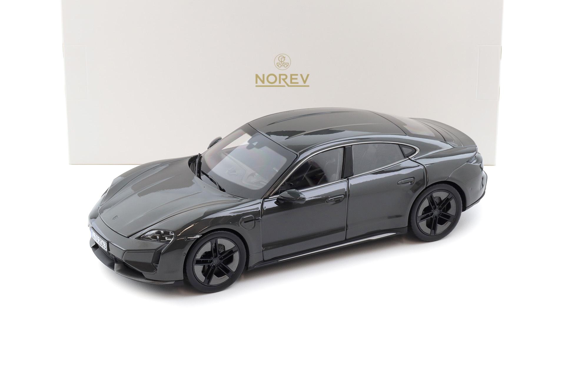 1:18 Norev Porsche Taycan Turbo S 2024 Slate grey Neo
