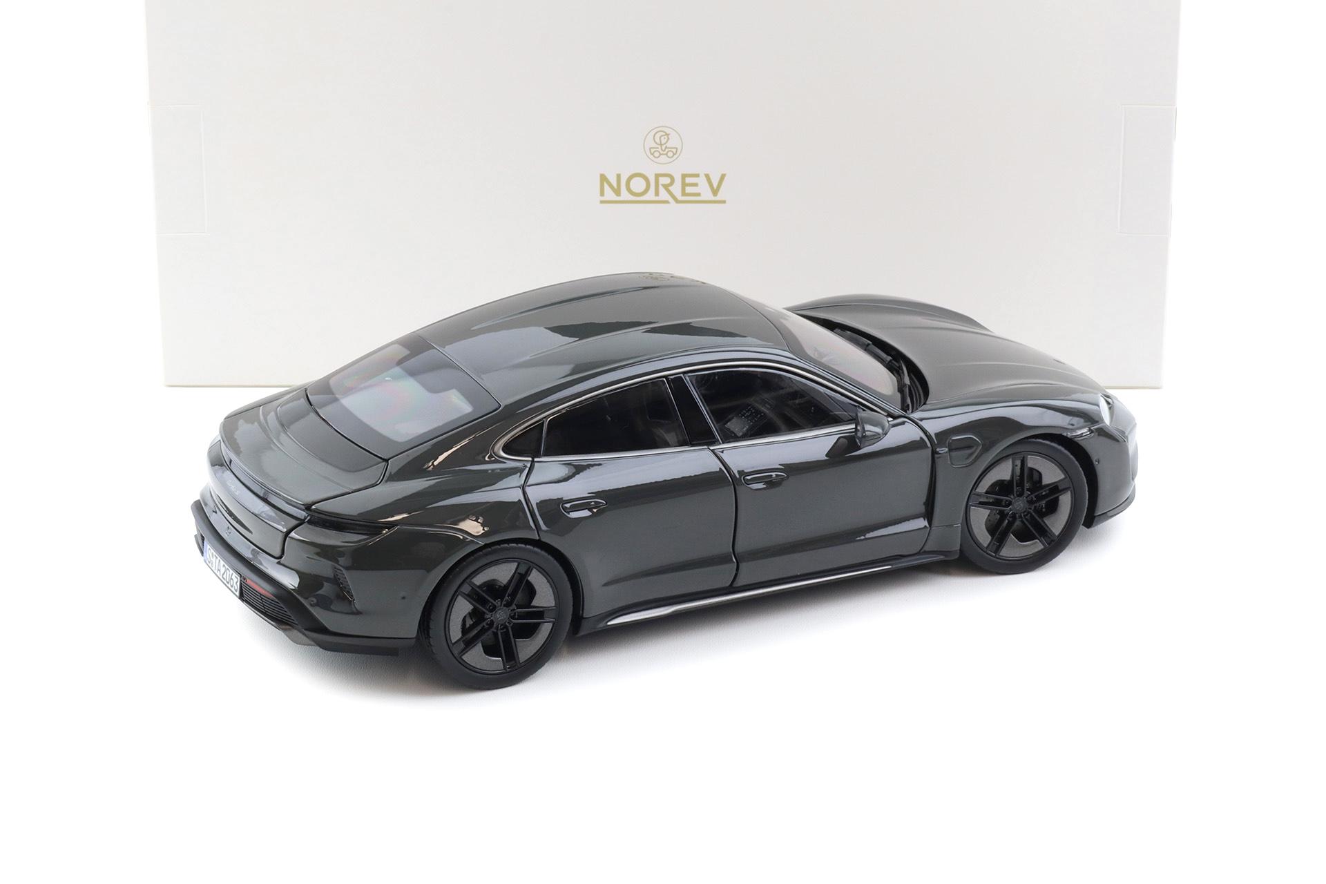 1:18 Norev Porsche Taycan Turbo S 2024 Slate grey Neo