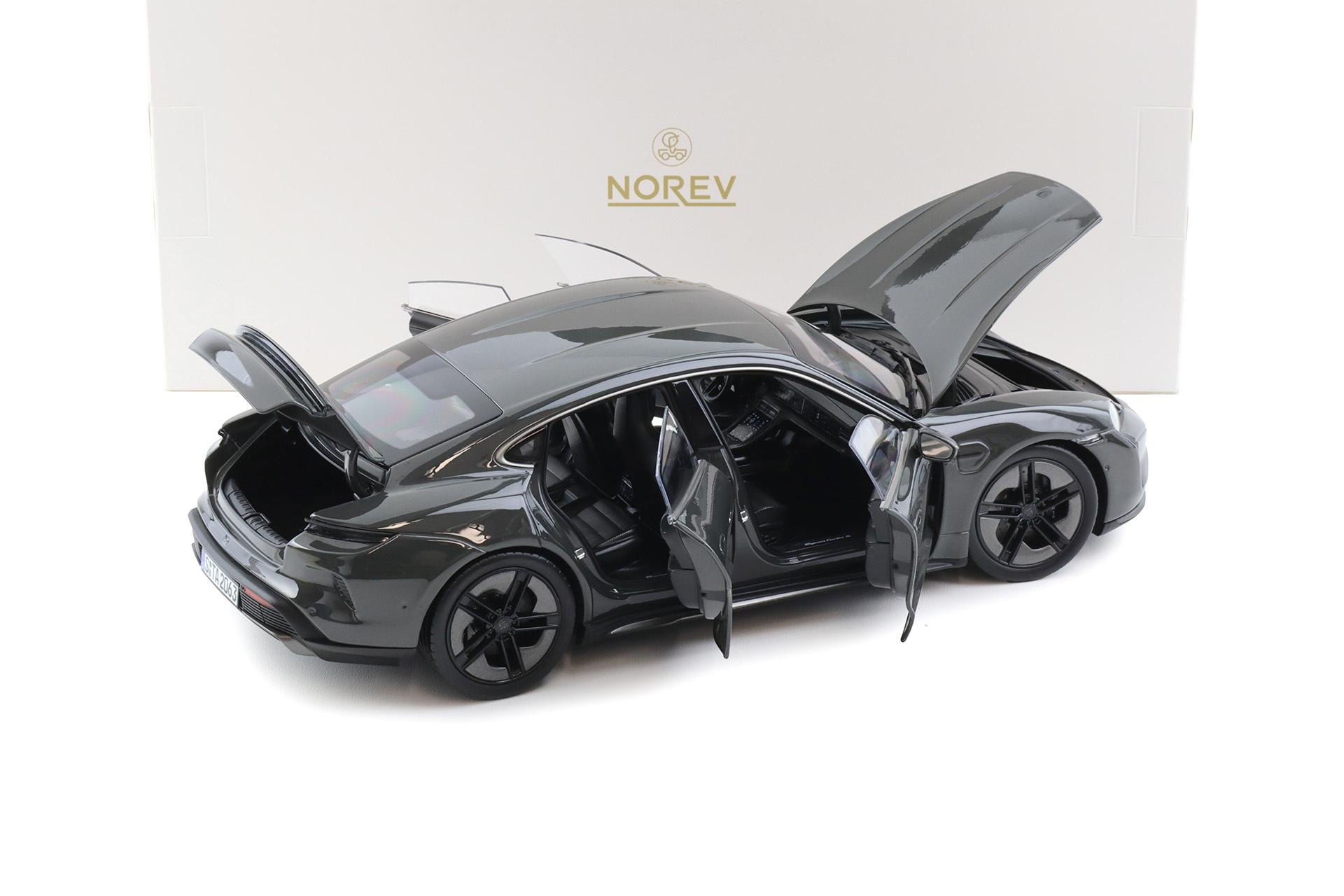 1:18 Norev Porsche Taycan Turbo S 2024 Slate grey Neo
