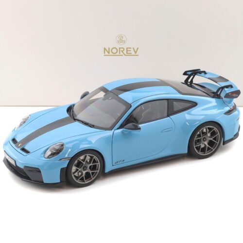 1:18 Norev Porsche 911 992.2 GT3 Weissach Package 2025 Gulf blue
