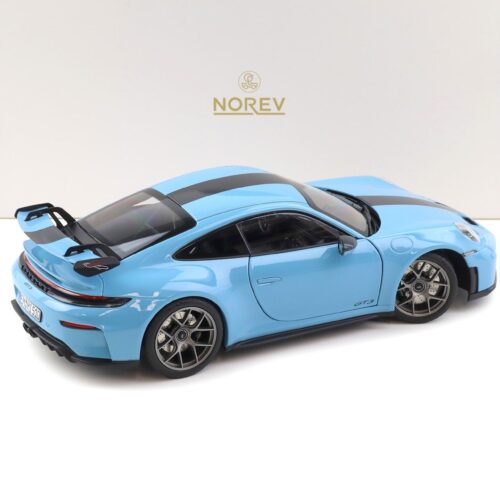 1:18 Norev Porsche 911 992.2 GT3 Weissach Package 2025 Gulf blue