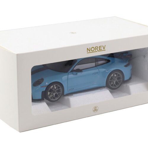 1:18 Norev Porsche 911 992.2 GT3 Weissach Package 2025 Gulf blue