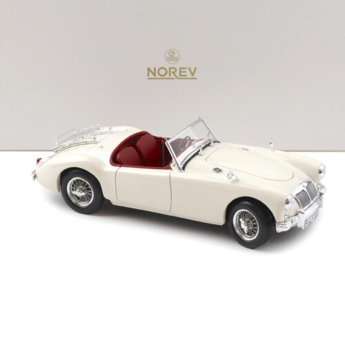 1:18 Norev MGA Roadster 1955 Old English white - Limited 200 pcs.