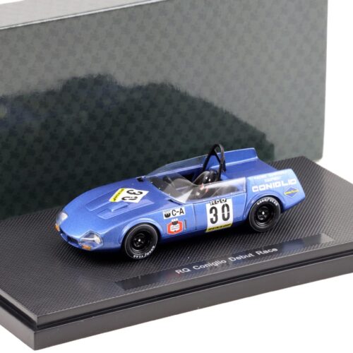 1:43 Ebbro RQ Coniglio #30 Debut Race blue