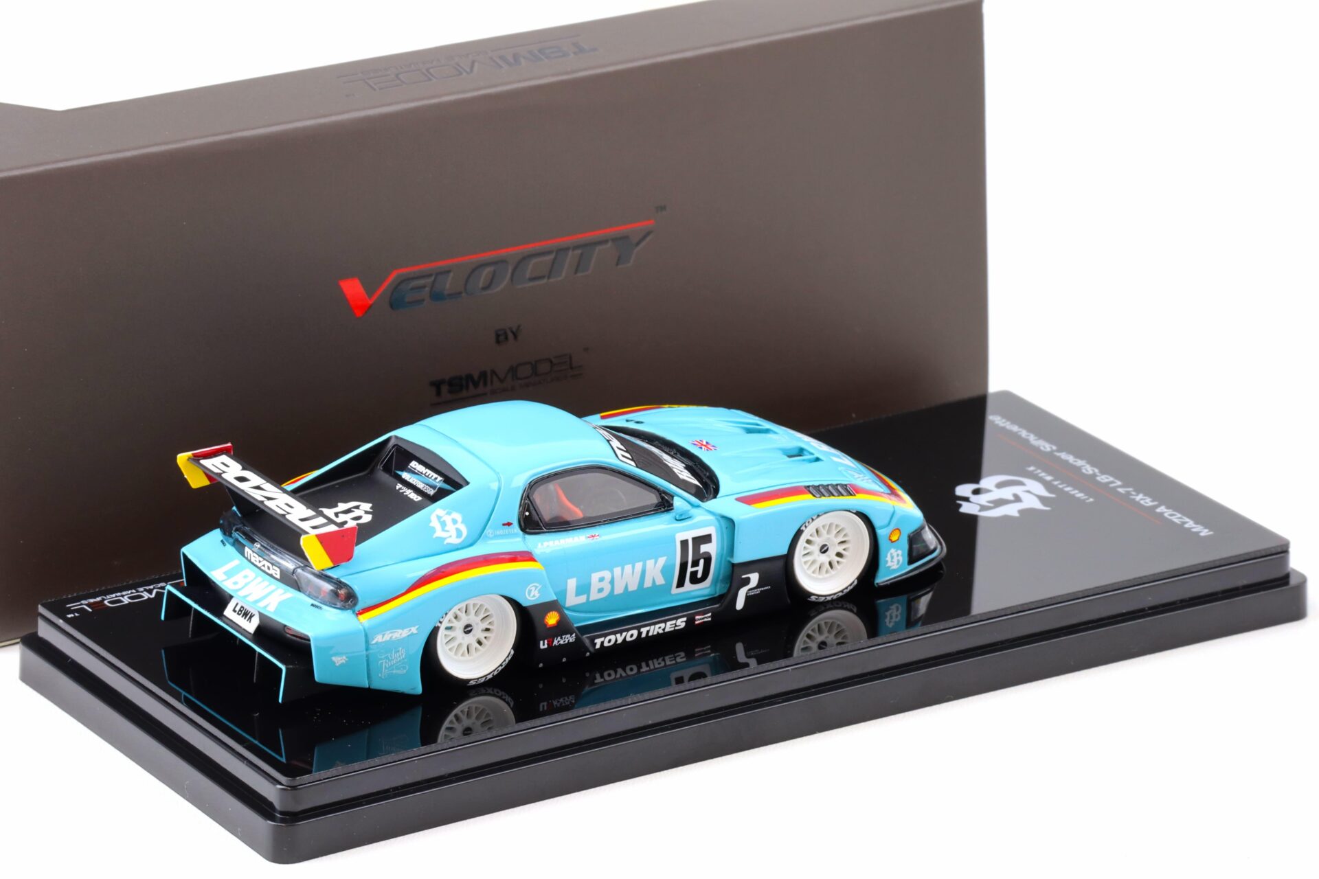 1:43 TSM Model Mazda RX-7 LB-Super Silhouette Liberty Walk Europe #15