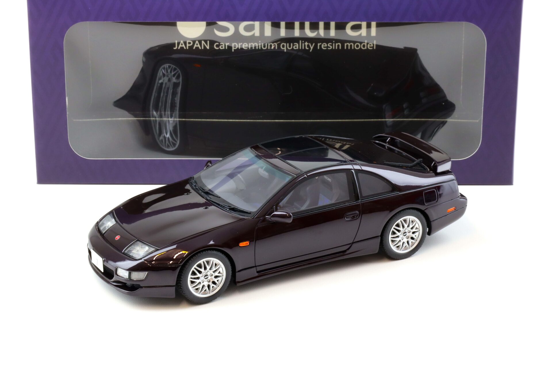 1:18 Kyosho Resin Nissan Fairlady Z Version R 2by2 purple KSR18028P