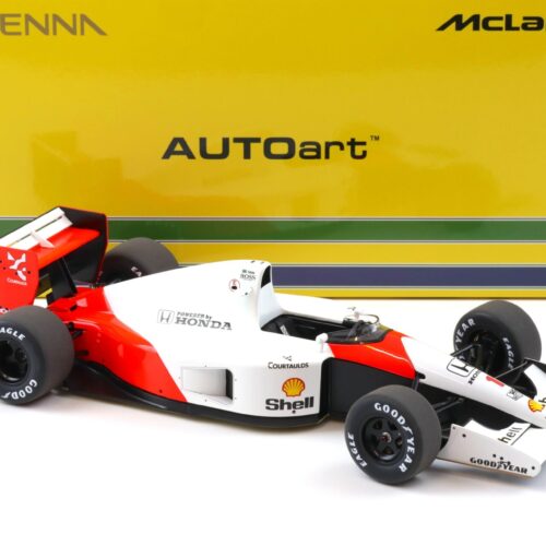 1:18 AUTOart McLAREN Honda MP4/6 Japanese GP 1991 A.Senna #1 without McLaren Logo