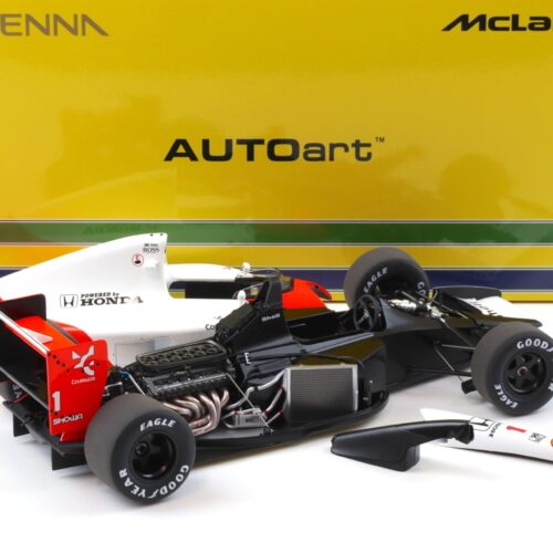 1:18 AUTOart McLAREN Honda MP4/6 Japanese GP 1991 A.Senna #1 without McLaren Logo