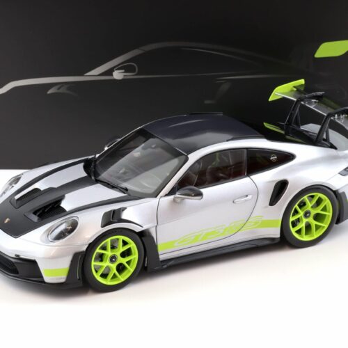 1:18 Norev Porsche 911 992 GT3 RS Hockenheim Experience silver/ Acid WAP DEALER