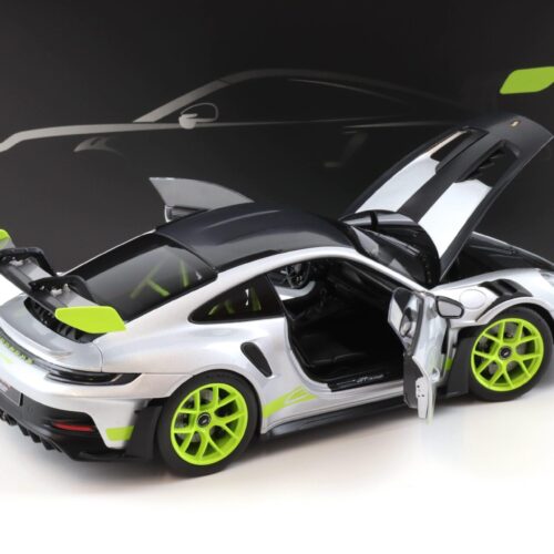 1:18 Norev Porsche 911 992 GT3 RS Hockenheim Experience silver/ Acid WAP DEALER
