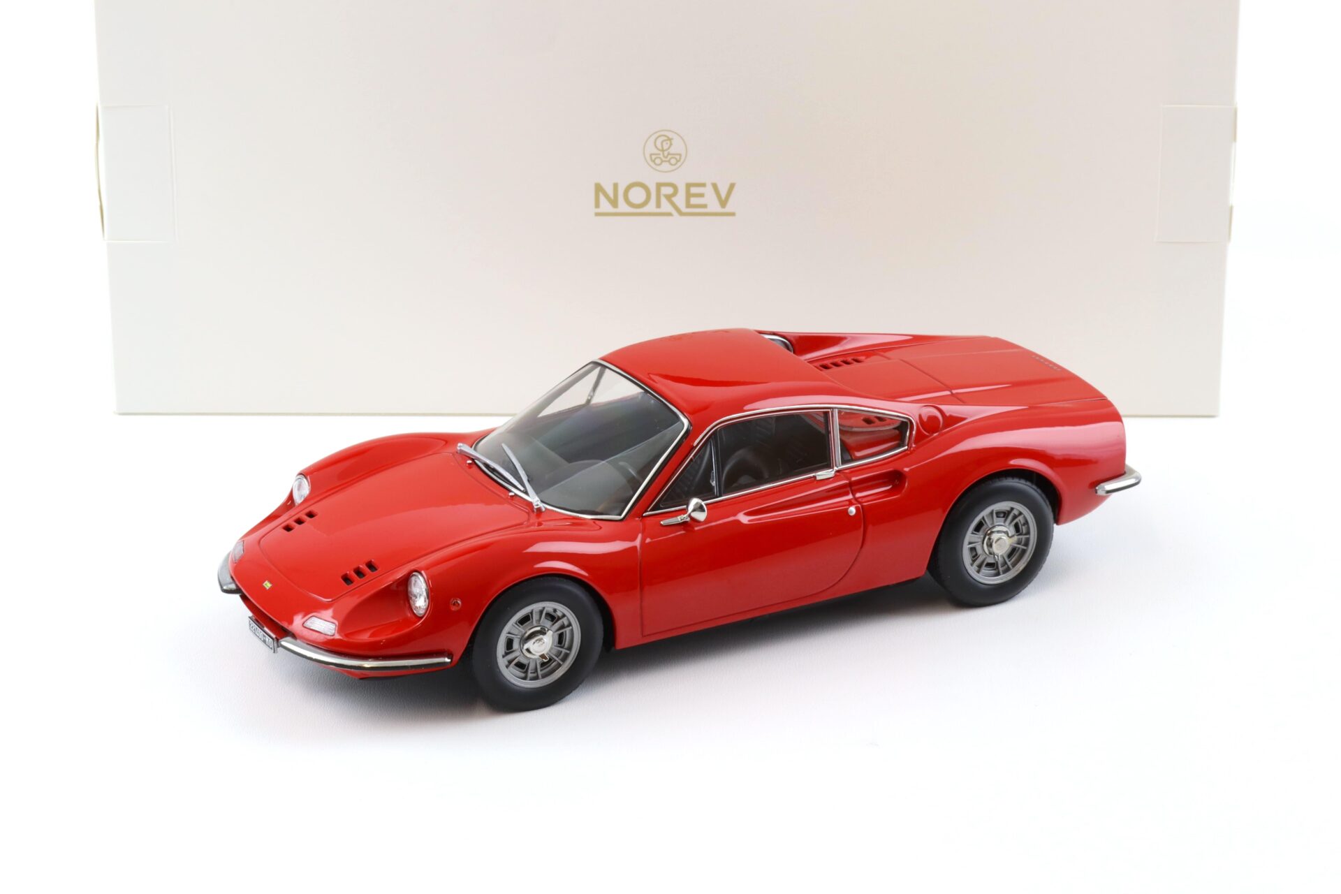 1:18 Norev Ferrari Dino 246 GT Coupe 1968 red 187800