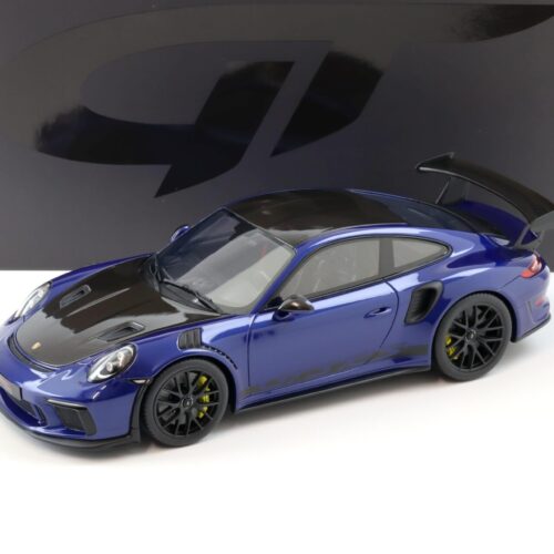 1:18 GT Spirit GT526 Porsche 911 991.2 GT3 RS Weissach Package San Marino blue 2018