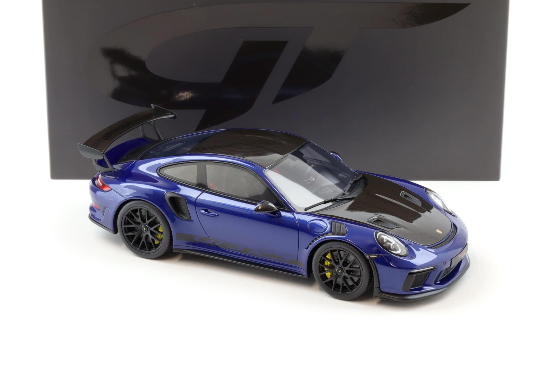 1:18 GT Spirit GT526 Porsche 911 991.2 GT3 RS Weissach Package San Marino blue 2018
