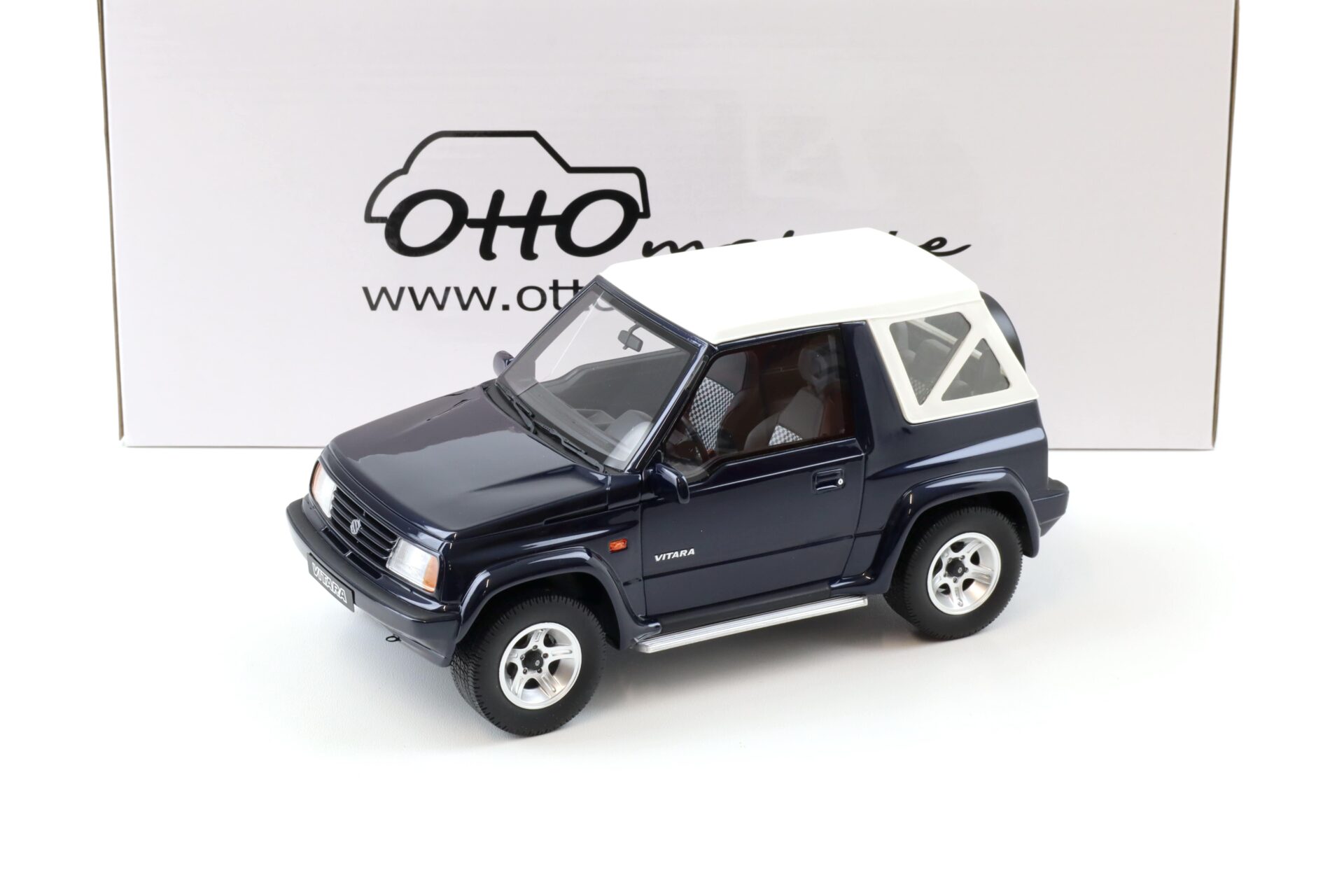 1:18 OTTO mobile OT492 Suzuki Vitara Cabrio JLX deep blue pearl metallic 1994