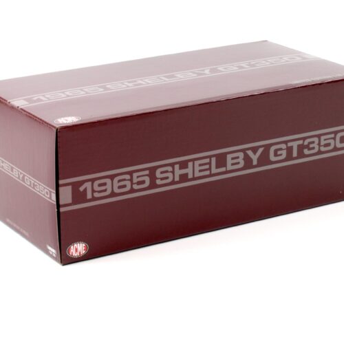 1:18 ACME 1965 Shelby GT350R Pro Touring Coupe red metallic/ grey
