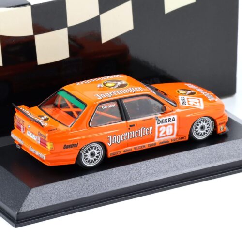 1:43 Minichamps BMW M3 E30 DTM 1992 Team Linder #20 Wayne Gardner