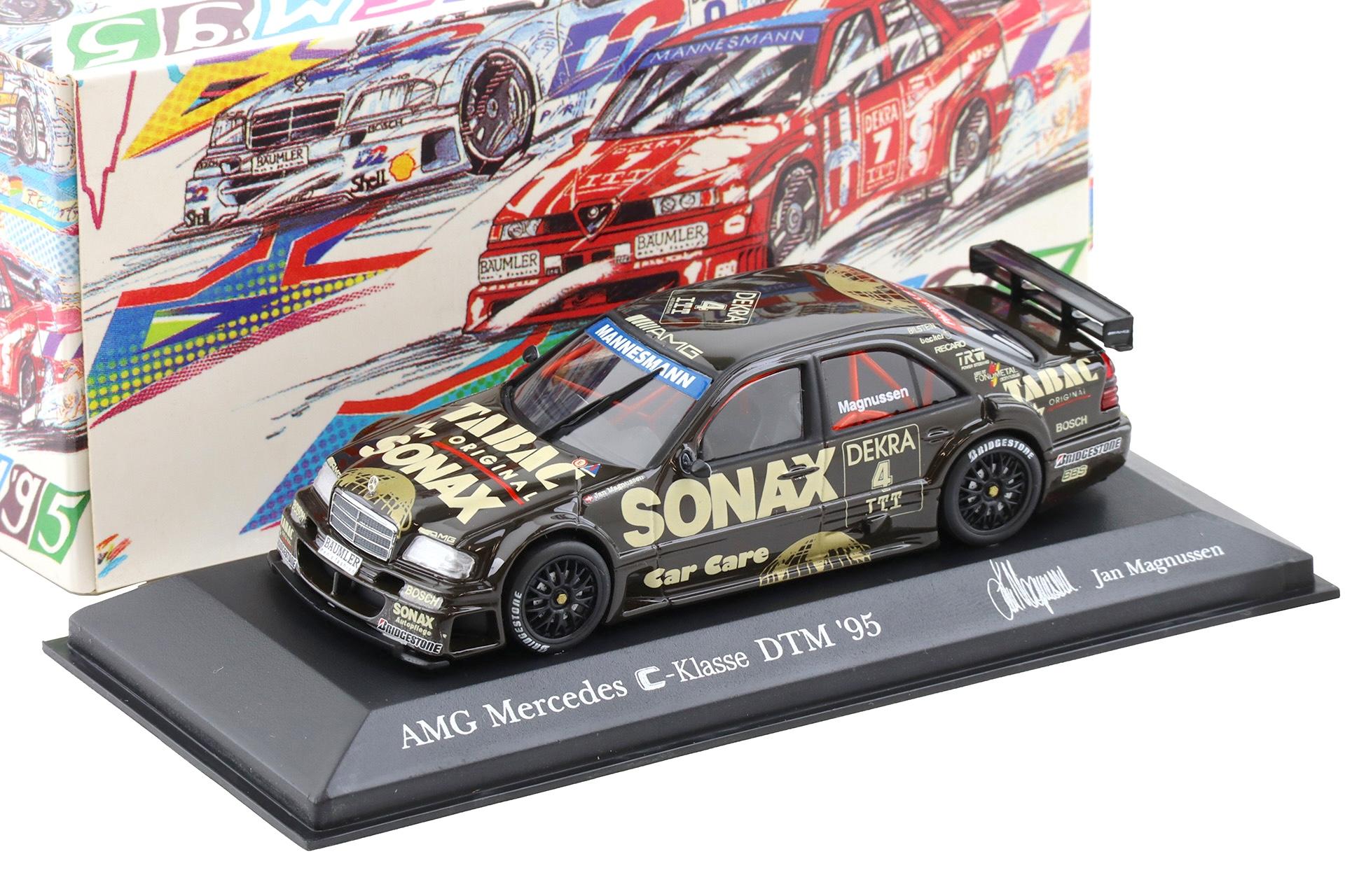 1:43 Minichamps AMG Mercedes C-Class DTM 1995 Team AMG #4 J.Magnussen