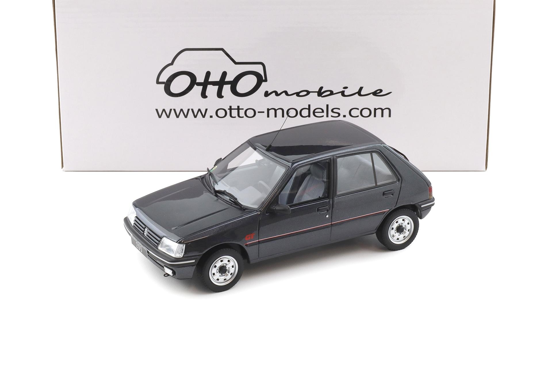 1:18 OTTO mobile OT1223 Peugeot 205 GT Graphite grey metallic 1993