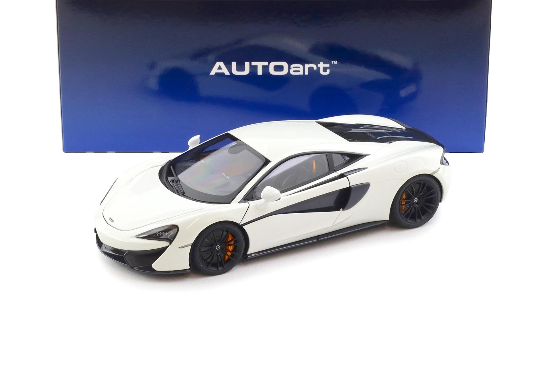 1:18 AUTOart McLaren 570S Coupe 2016 white/ black accents 76041