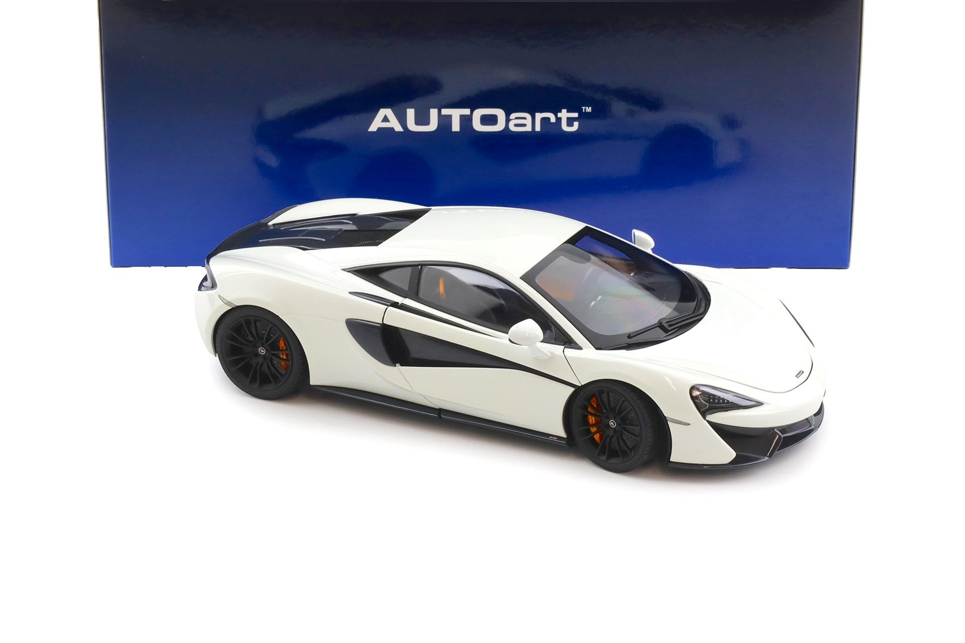 1:18 AUTOart McLaren 570S Coupe 2016 white/ black accents 76041