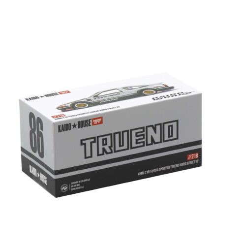 1:64 TSM Mini GT Kaido House Toyota Sprinter Trueno Kaido Street V2 silver