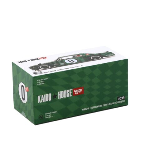 1:64 TSM Mini GT Kaido House Nissan Skyline 2000GT-R (KPGC10) Cortez V1 green