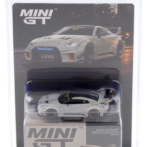 1:64 TSM Mini GT Blister Nissan LB-Silhouette WORKS GT 35GT-RR Ver. 1 matt grey