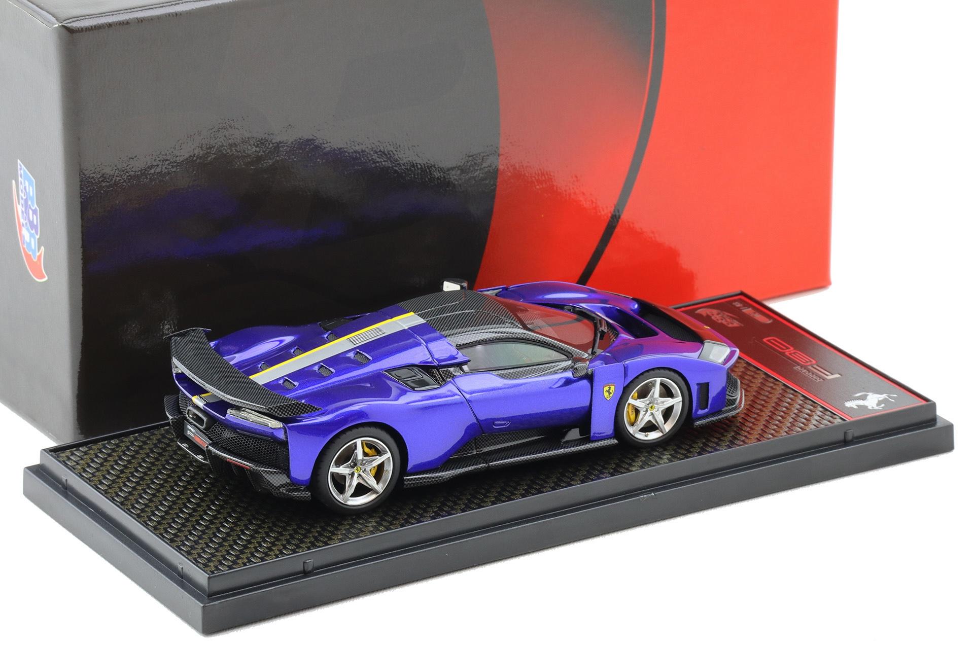 1:43 BBR Ferrari F80 Supercar Blu Elettrico/ Carbon - Limited 48 pcs.
