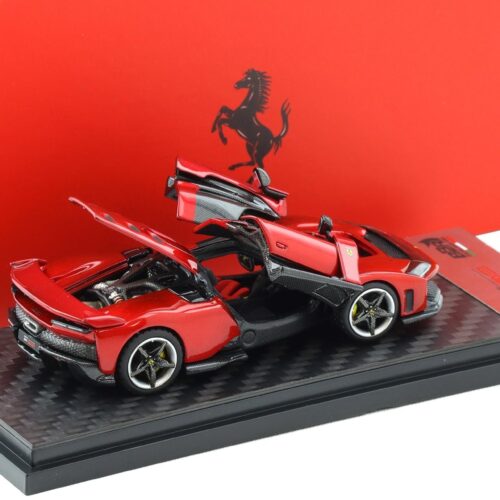 1:64 BBR Ferrari F80 Supercar Rosso red DIECAST full opening