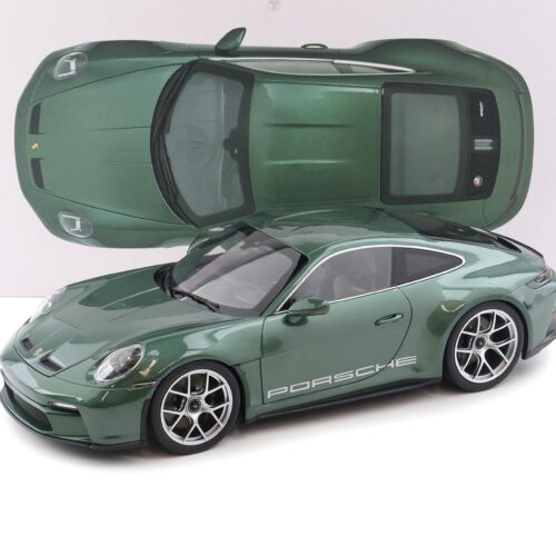 1:12 Norev Porsche 911 992 S/T Coupe 2023 Andre Lotterer Malachite green metallic