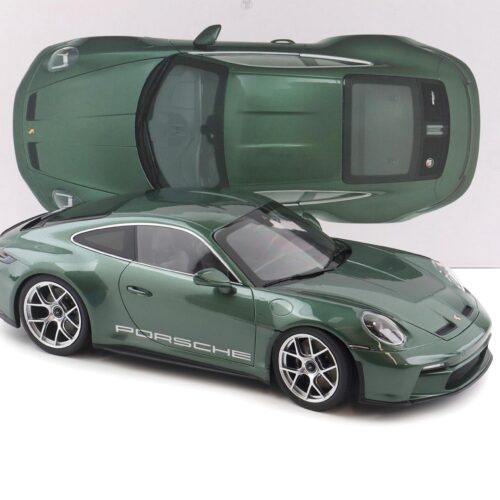 1:12 Norev Porsche 911 992 S/T Coupe 2023 Andre Lotterer Malachite green metallic