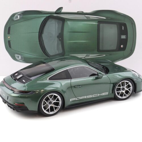 1:12 Norev Porsche 911 992 S/T Coupe 2023 Andre Lotterer Malachite green metallic