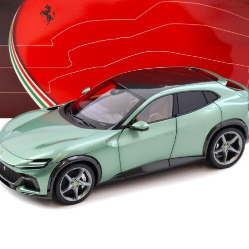 1:18 BBR Ferrari Purosangue Verde Dora green metallic DIECAST full openings