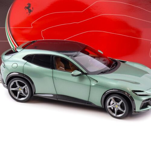 1:18 BBR Ferrari Purosangue Verde Dora green metallic DIECAST full openings