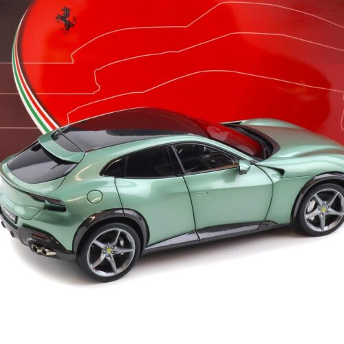 1:18 BBR Ferrari Purosangue Verde Dora green metallic DIECAST full openings