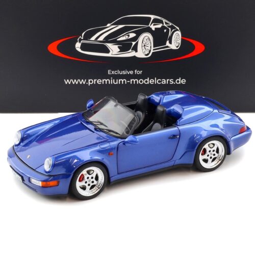 1:18 Norev Porsche 911 964 Speedster WTL 1993 Cobalt blue metallic - Limited 500 pcs.