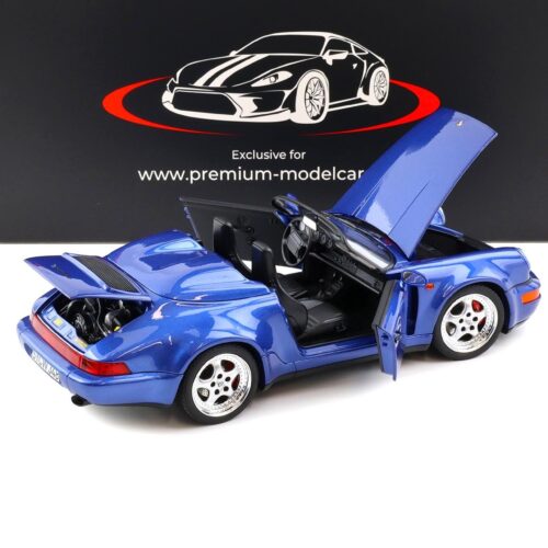 1:18 Norev Porsche 911 964 Speedster WTL 1993 Cobalt blue metallic - Limited 500 pcs.