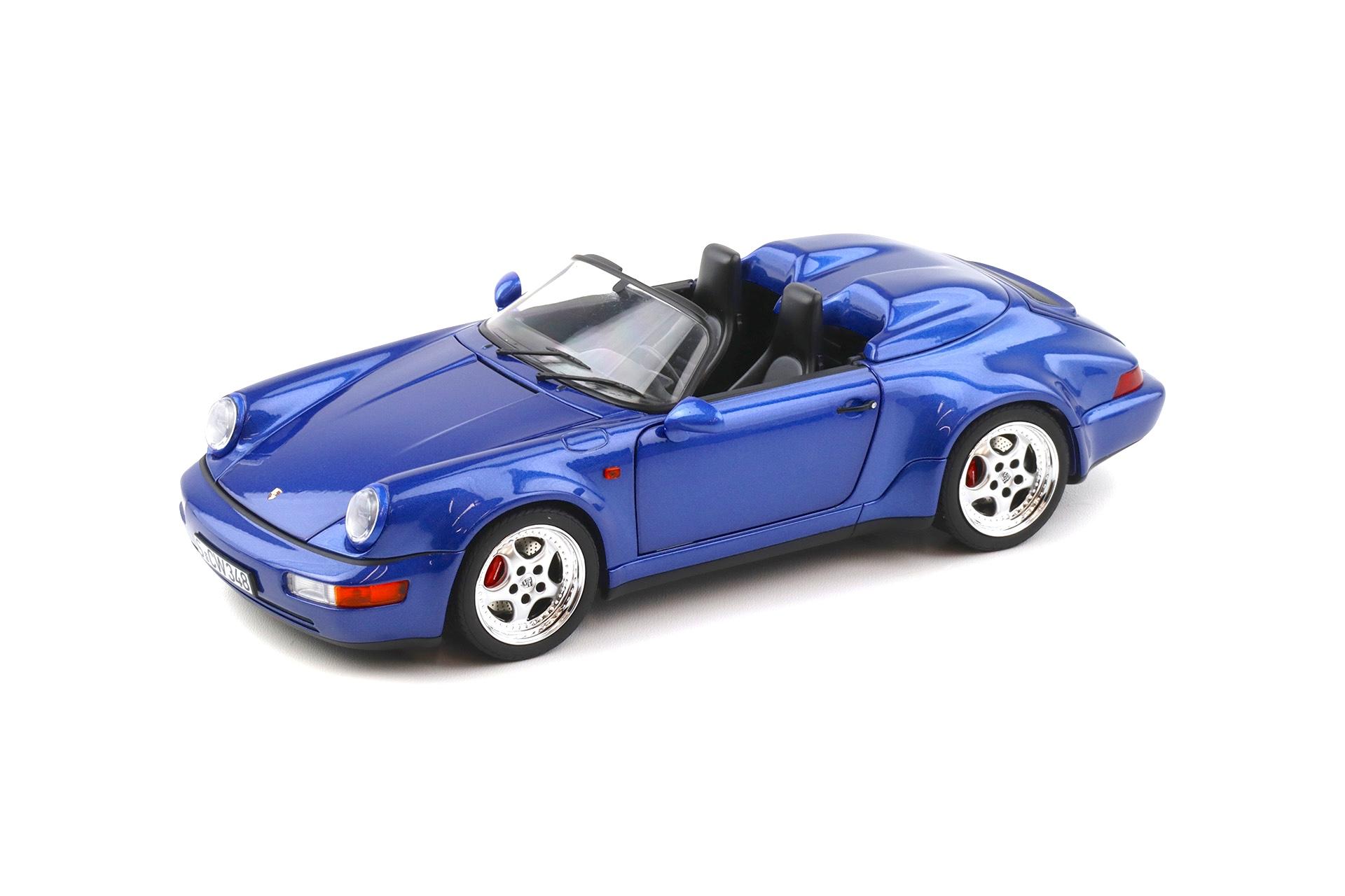 1:18 Norev Porsche 911 964 Speedster WTL 1993 Cobalt blue metallic - Limited 500 pcs.