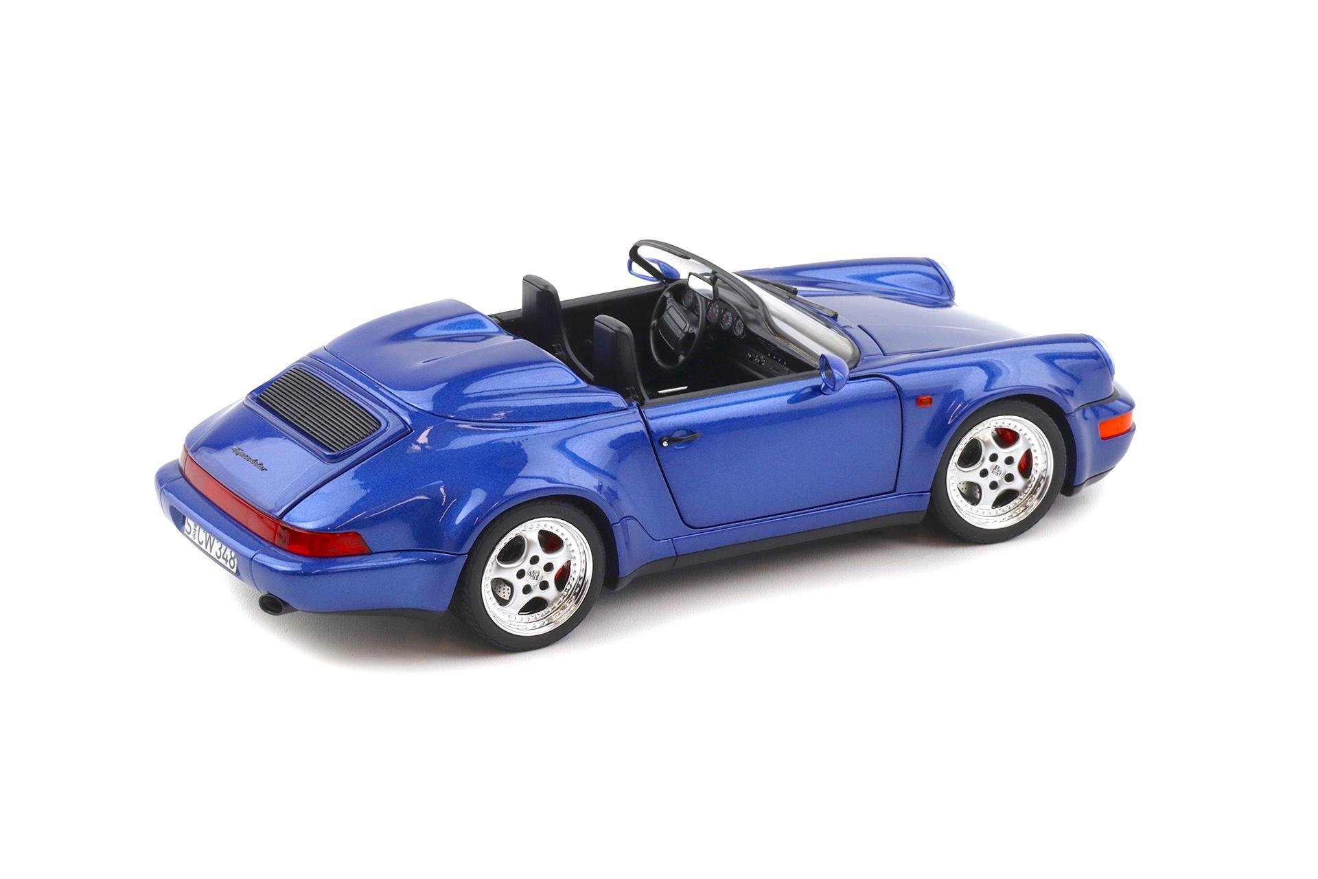 1:18 Norev Porsche 911 964 Speedster WTL 1993 Cobalt blue metallic - Limited 500 pcs.