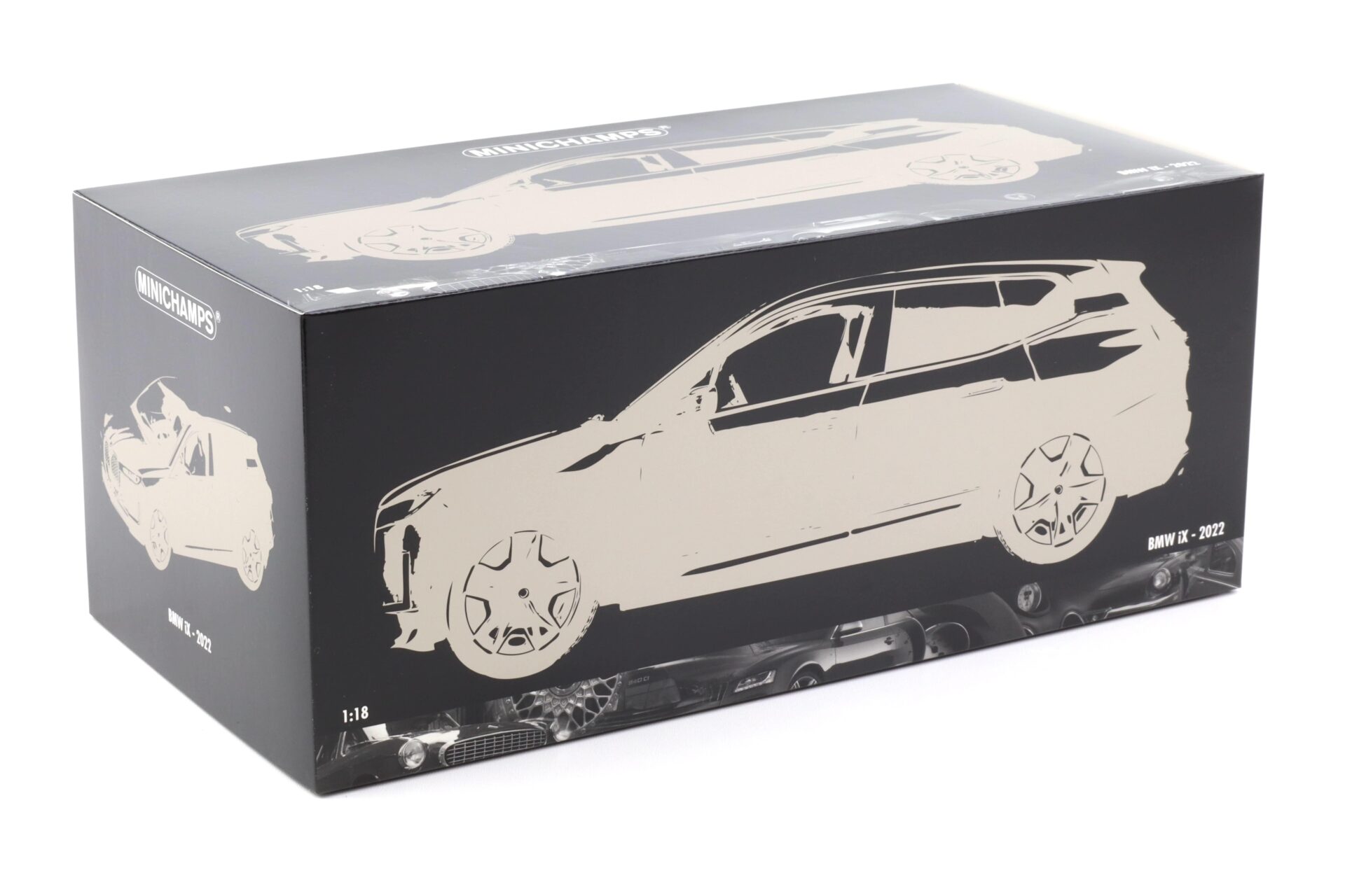 1:18 Minichamps BMW iX 2022 black metallic